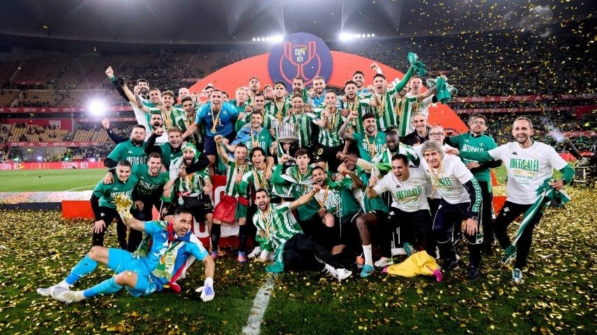 El Betis conquista la Copa del Rey 2022 / Foto: RFEF