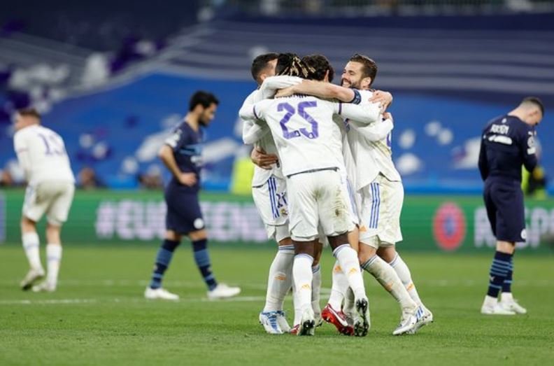 El Real Madrid celebra la victoria / Foto: RMCF