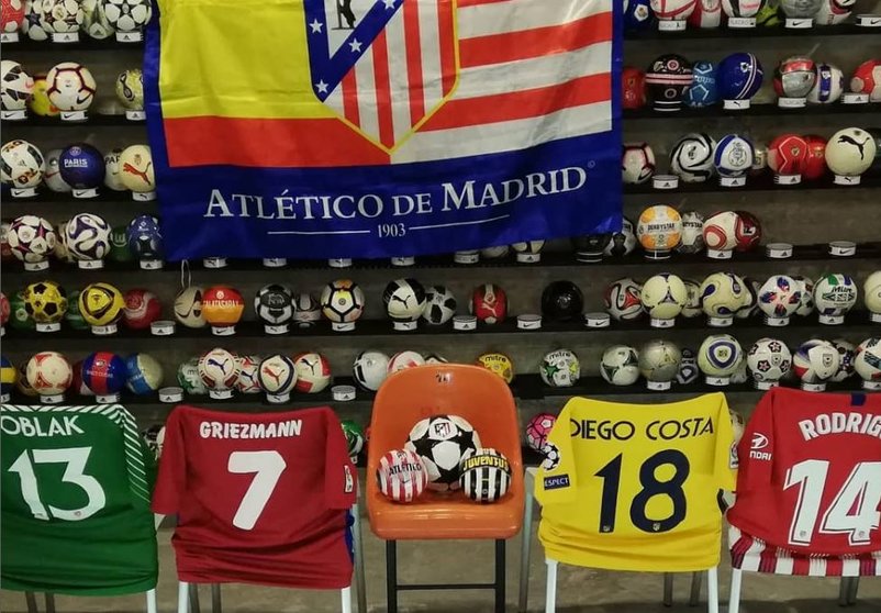Un museo muy atlético / Foto: Flacao y su fútbol