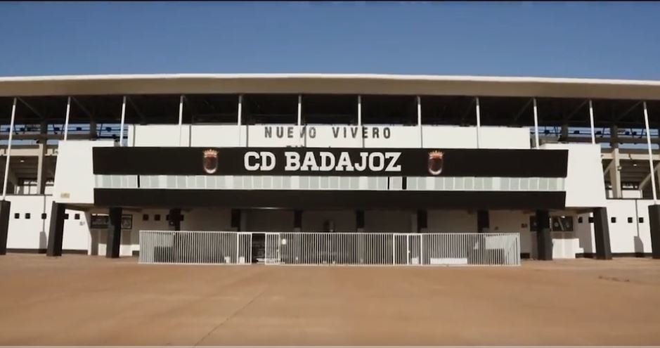 El Estadio Nuevo Vivero de Badajoz