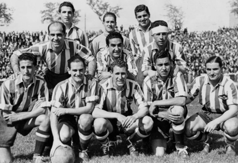 Equipo campeón de la primera Liga del Atlético Aviación