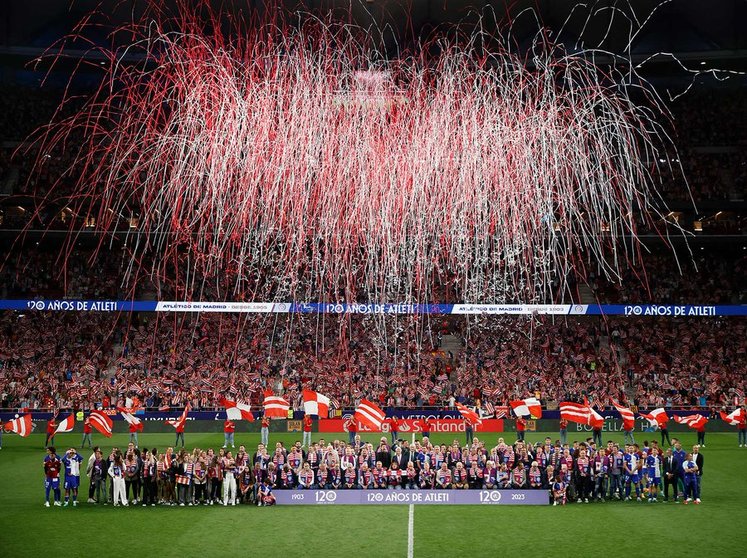 Celebración del Atlético de Madrid / Foto: ATM