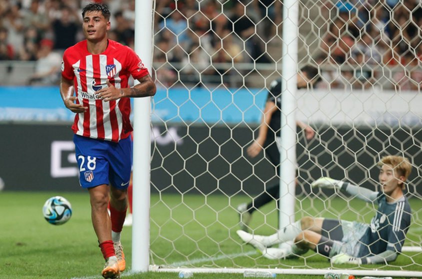 Último gol de Carlos Martín con el Atleti / Foto: ATM